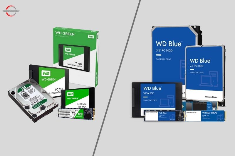 Western Digital Blue and Green SSD What's the Difference and Which One Is Better