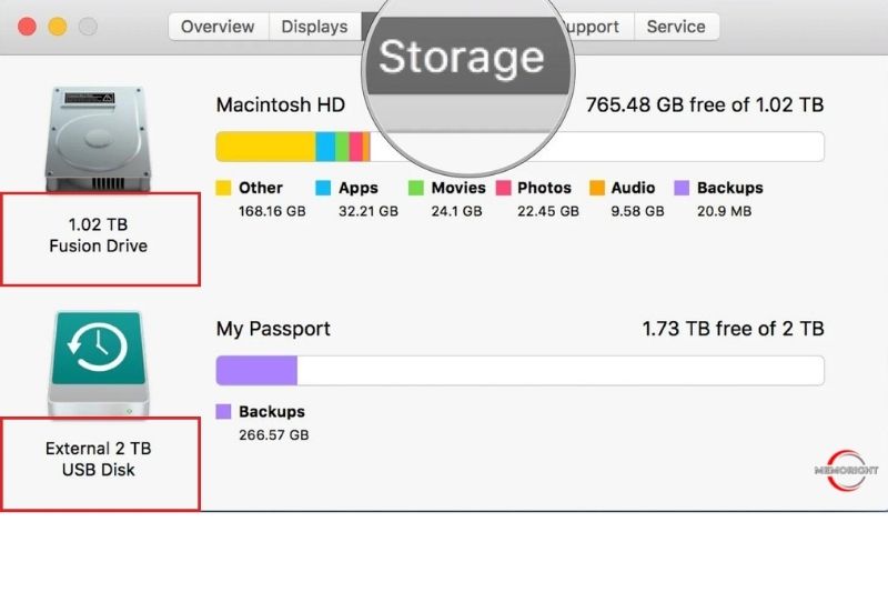 Check What Type Of Hard Drive on macOS 2