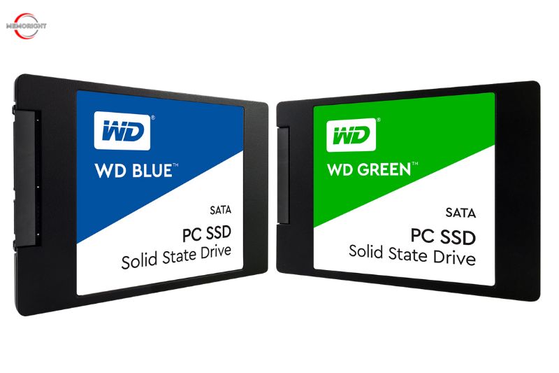 Comparison Between Western Digital Green and Blue SSD