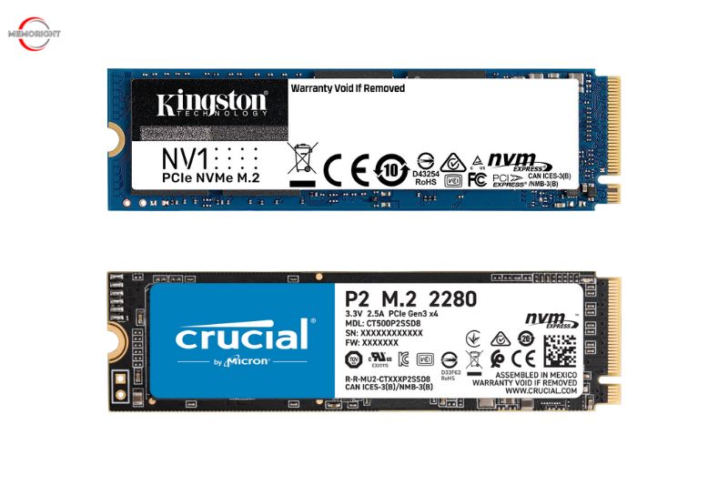 Crucial P2 vs Kingston NV1 Overview