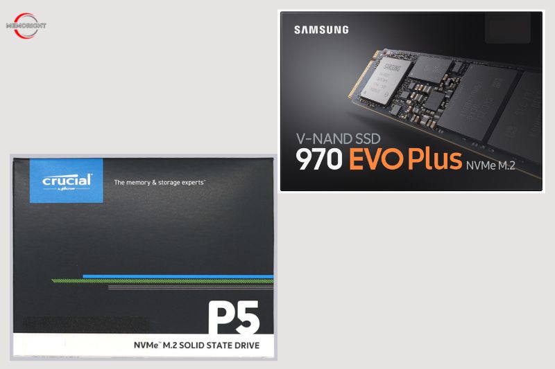 Crucial P5 vs Samsung 970 Evo Plus 5 Aspects Comparison